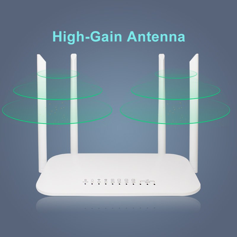 RTS 3G 4G Lte Cpe Wifi Wireless Router With Simcard Slot 300Mbps Mobile Hotspot Router 4G Modem Lte Router With Sim Card Slot